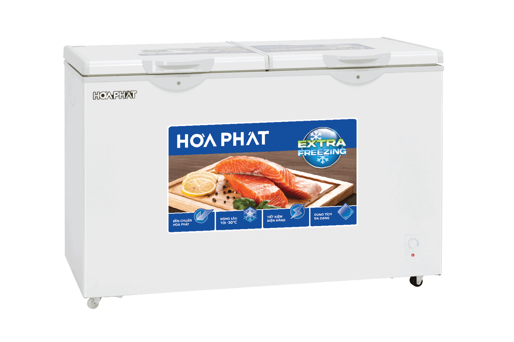 Tủ đông Hòa Phát 240 lít HPF BD6240, 2 ngăn, 2 cánh